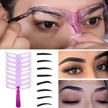 8pcs Eyebrow Stencils, Eyebrow Shaping Kit