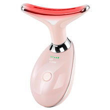 Neck Face Beauty Device Colorful LED Photon Therapy Skin