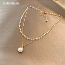 Elegant Pearl Pendant Necklace