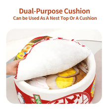 Instant Noodle Warm Dog Cat Nest Beds Cushion