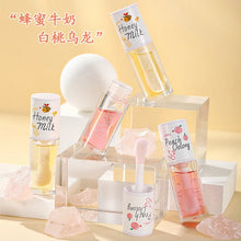 Peach Milk Honey Lip Oil Relieves Dry Moisturizing Lip Gloss