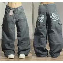 Y2K  Jeans New Harajuku Hip Hop Retro Skull Graphic