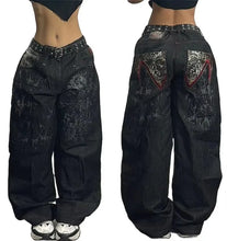 Y2K  Jeans New Harajuku Hip Hop Retro Skull Graphic