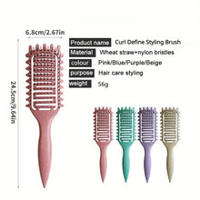 3 in 1 Curl Define Styling Brush w/ Hollow Back