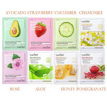 8pcs Natural Plant Face Mask Beauty Skincare