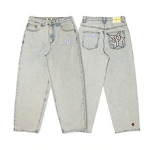 Y2K  Jeans New Harajuku Hip Hop Retro Skull Graphic