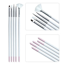 3Pcs French Stripe Nail Art Liner Brush Set