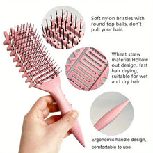 3 in 1 Curl Define Styling Brush w/ Hollow Back