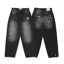 Y2K  Jeans New Harajuku Hip Hop Retro Skull Graphic