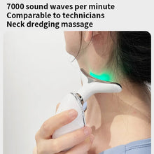 Neck Face Beauty Device Colorful LED Photon Therapy Skin